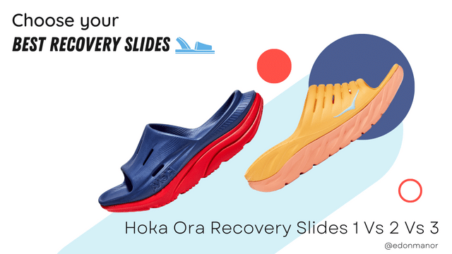 Hoka Ora Recovery Slides 1 Vs 2 Vs 3